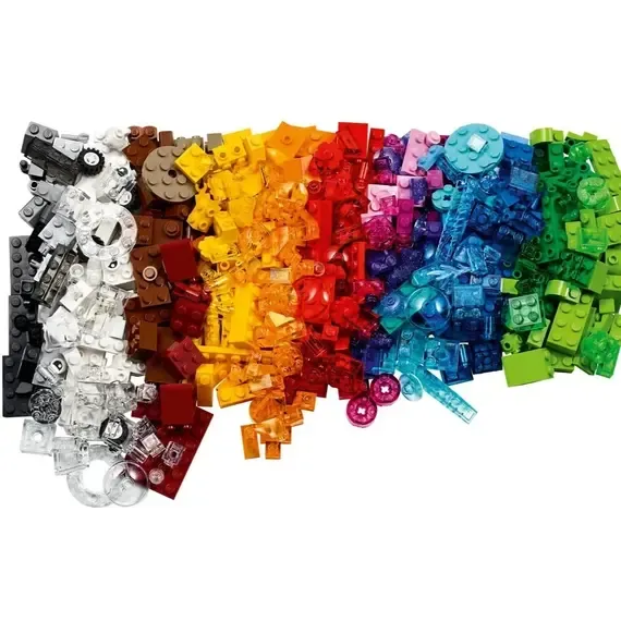 Lodër lego® Classic Creative Transparent Bricks - 10