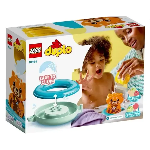 Lodër lego® Duplo Bath Time Fun: Floating Red Panda 10964 - 5