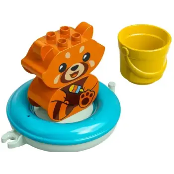 Lodër lego® Duplo Bath Time Fun: Floating Red Panda 10964