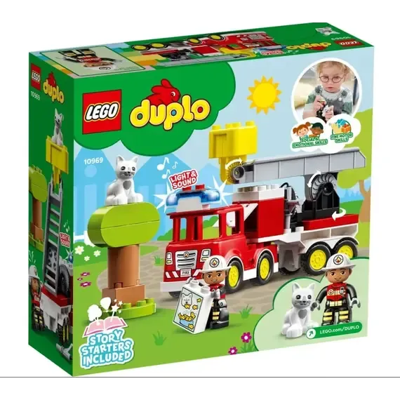 Lodër lego® Duplo Fire Truck 10969 - 5