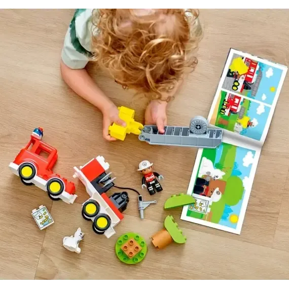 Lodër lego® Duplo Fire Truck 10969 - 7