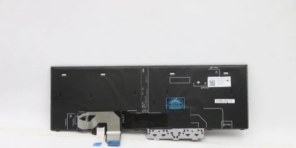 Tastierë për laptop Lenovo, US English, e zezë - 2