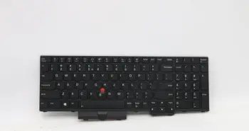 Tastierë për laptop Lenovo, US English, e zezë