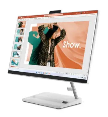 Kompjuter All-in-One Lenovo IdeaCentre AIO 3 24IAP7, 23.8", Intel Core i5-13420H, 16GB RAM, 1TB SSD, i bardhë
