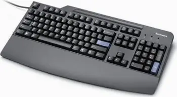 Tastierë Lenovo, me kabllo, US, e zezë