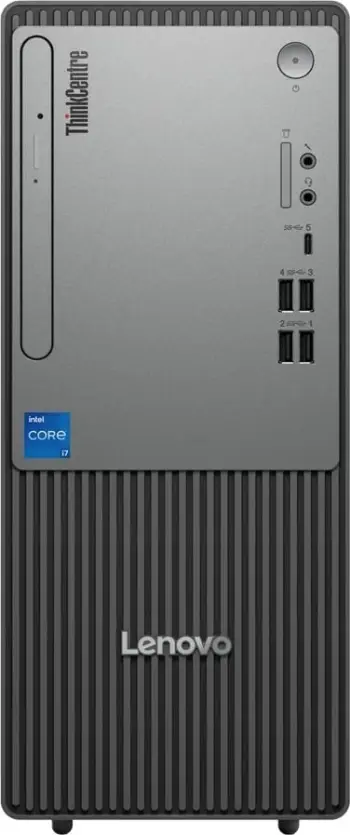 Kompjuter Lenovo ThinkCentre neo 50t, Intel Core i3 i3-14100, 8 GB RAM, 512 GB SSD, Windows 11 Pro, Zi, Gri