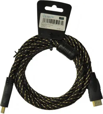 Kabllo Libox (LB0046), HDMI - HDMI, 5m, e zezë