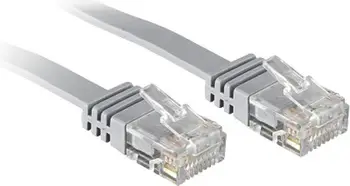 Kabllo rrjeti Lindy Patchcord, Cat.6, U/UTP, 3m, e hirtë