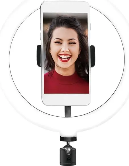 Dritë unazore LED LogiLink AA0151, 1.8m, USB, e zezë - 2