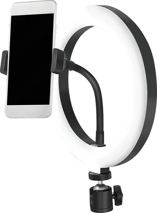 Dritë unazore LED LogiLink AA0151, 1.8m, USB, e zezë - 6