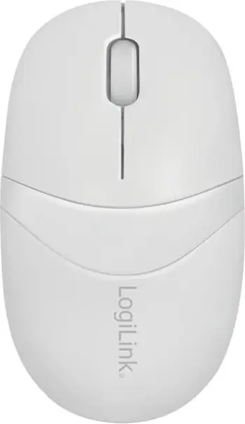 Set maus dhe tastierë wireless LogiLink, full-size, 2.4GHz, USB, bardhë