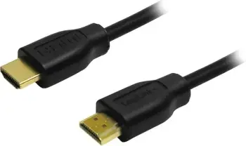 Kabllo HDMI LogiLink CH0076, 0.2m, High Speed, Ethernet, e zezë