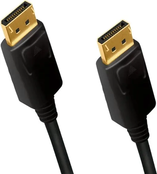 Kabllo DisplayPort LogiLink CD0101, 2m, 4K 60Hz, e zezë - 2