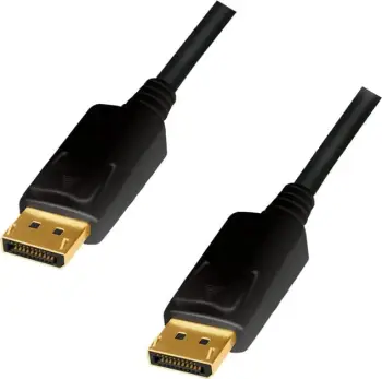 Kabllo DisplayPort LogiLink CD0101, 2m, 4K 60Hz, e zezë