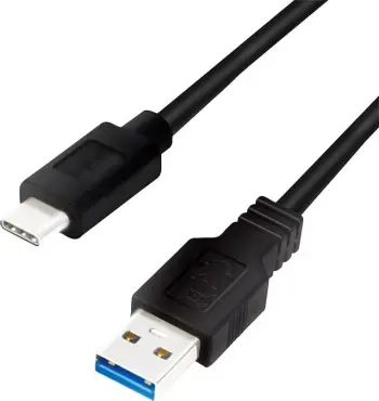 Kabllo USB-C LogiLink, 3m, e zezë