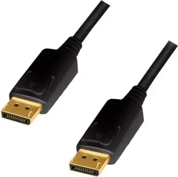 Kabllo DisplayPort LogiLink, 1.0m, e zezë