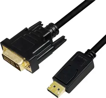 Kabllo LogiLink DisplayPort, e zezë