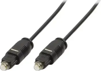 Kabllo Toslink LogiLink, 1.5m, e zezë