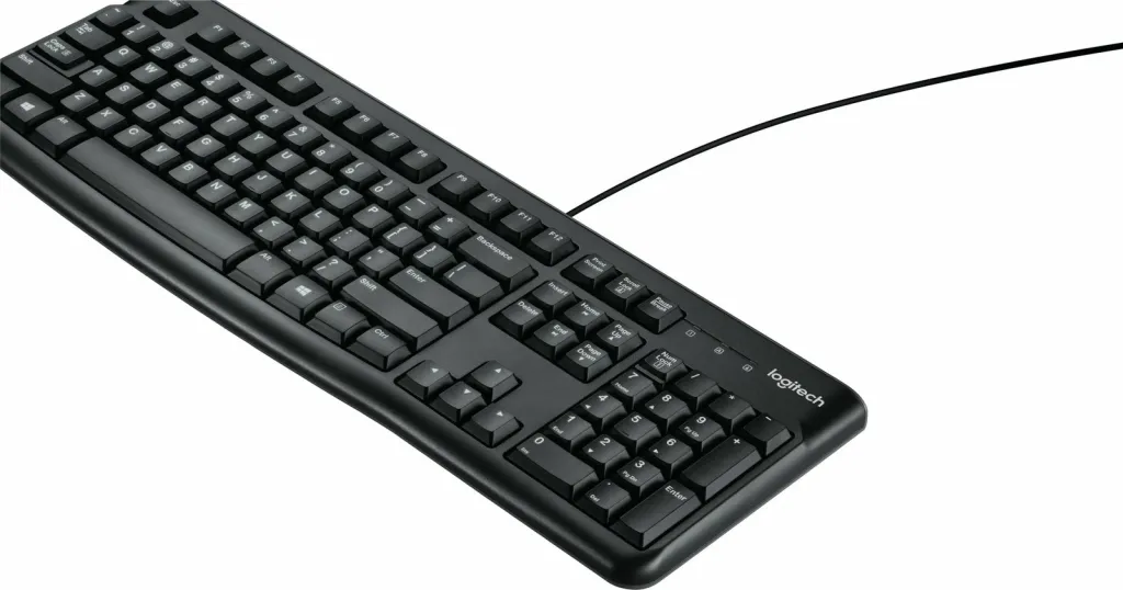 Tastierë Logitech K120, AZERTY, me kabllo, e zezë - 2