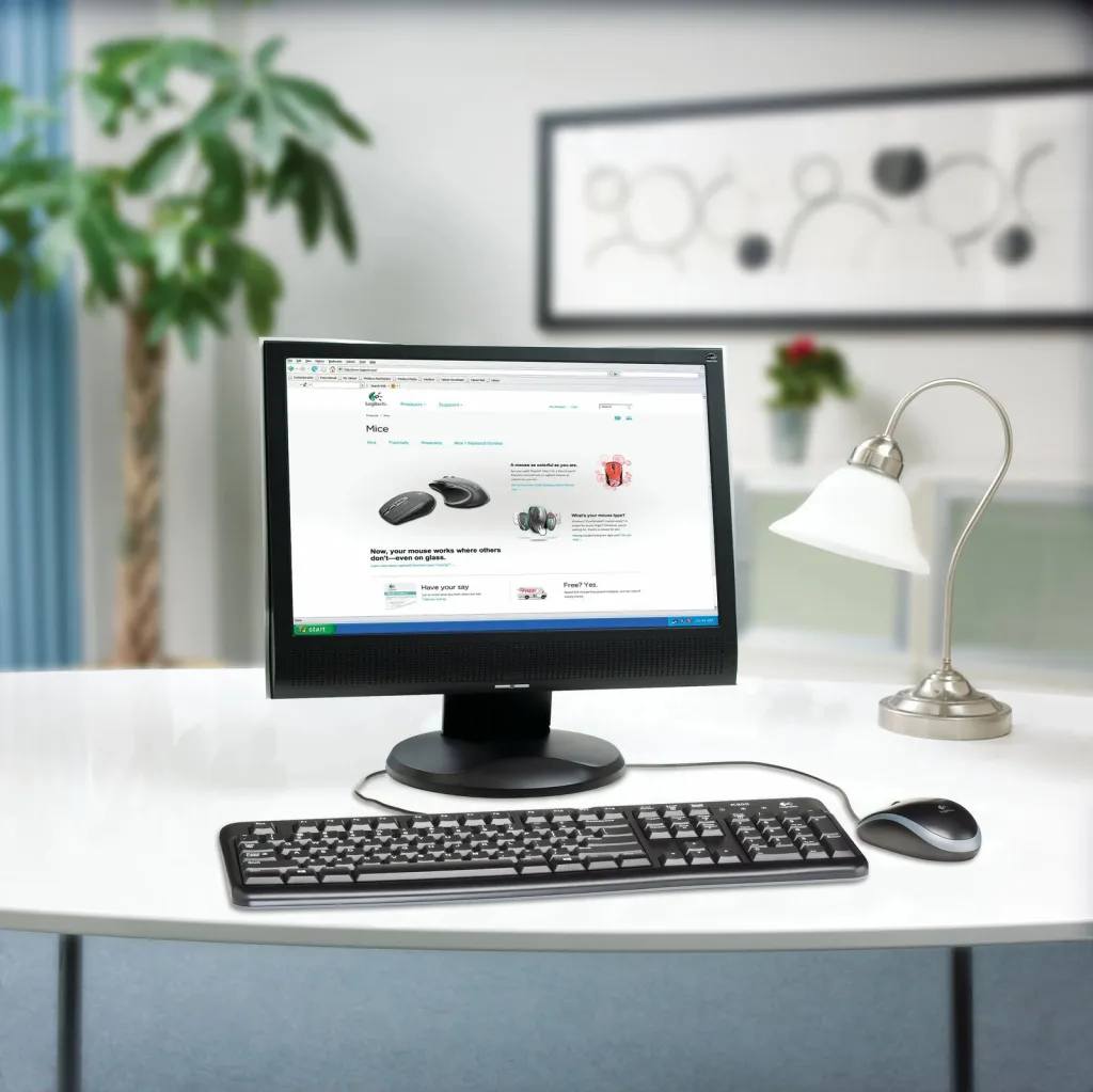 Tastierë Logitech K120, AZERTY, me kabllo, e zezë - 6