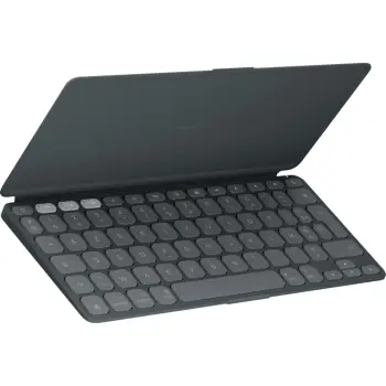 Tastierë mini Logitech Keys-To-Go 2, Bluetooth, AZERTY, Graphite