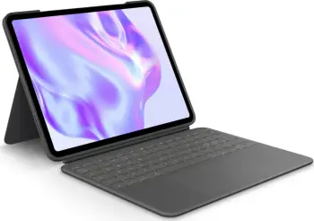 Tastierë me mbështjellës Logitech Combo Touch për iPad Air 13 inch M4, gri