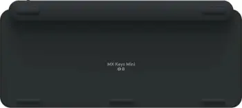 Tastierë Logitech MX Keys Mini, Wireless, RF Wireless + Bluetooth, QWERTY, LED, Grafit