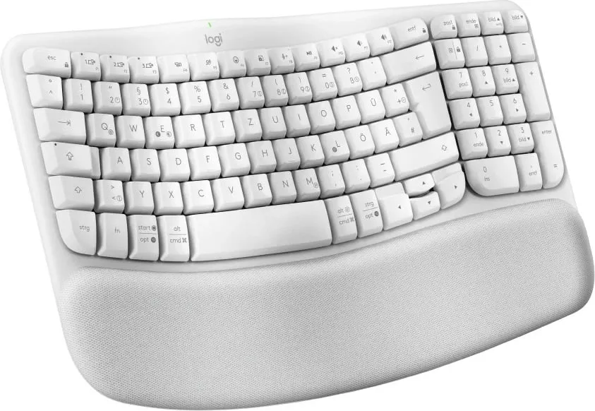 Tastierë ergonomike Logitech Wave Keys wireless, OFFWHITE - 2