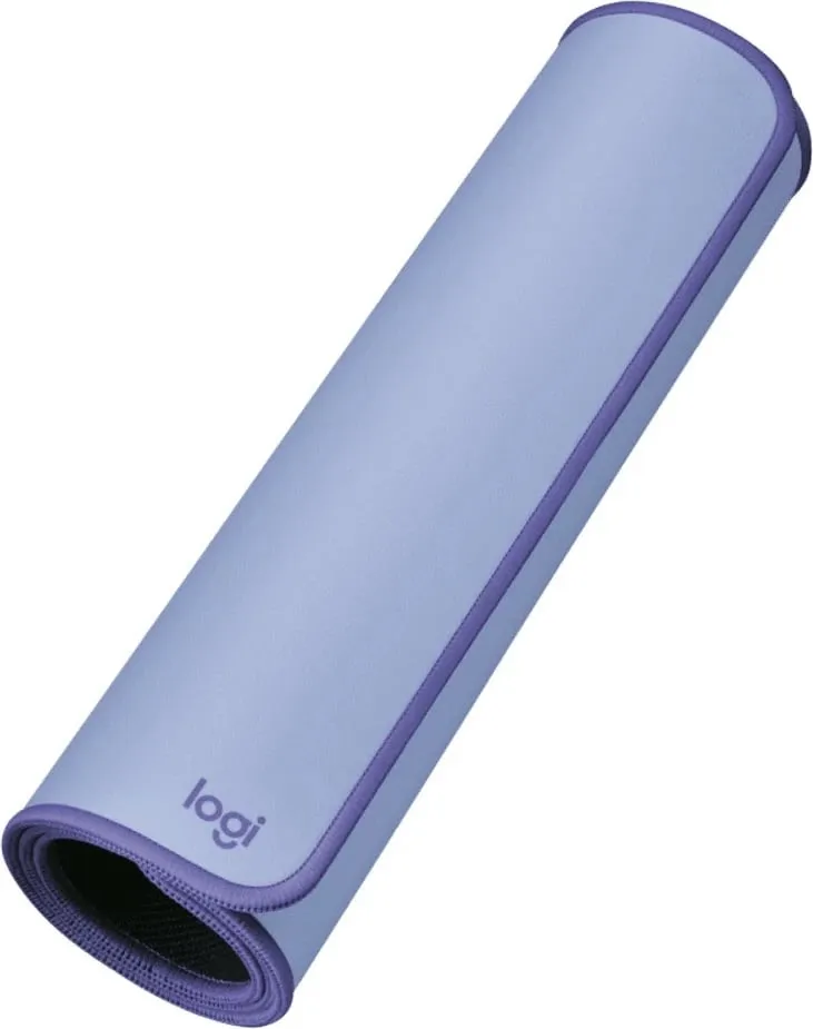 Mauspad Logitech, Lilac, Monokromatik, Najlon, Poliester, Gome - 5