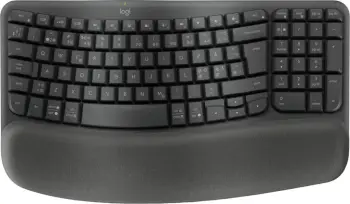 Tastierë Logitech Wave Keys for Business, wireless, Nordic, grafit