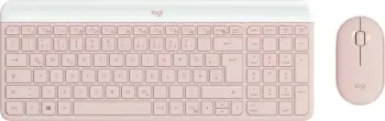 Tastierë me maus wireless Logitech MK470 Slim Combo, QWERTZ, rozë