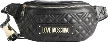 Çantë beli Love Moschino JC4003PP1CLA0000, e zezë