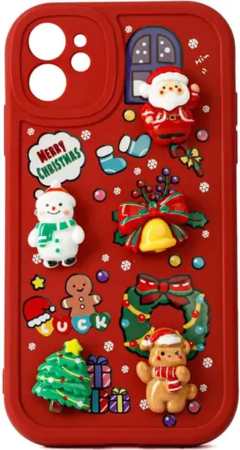 Fotroll për telefon TECH TIME Christmas Edition Cherry Red (IP16)