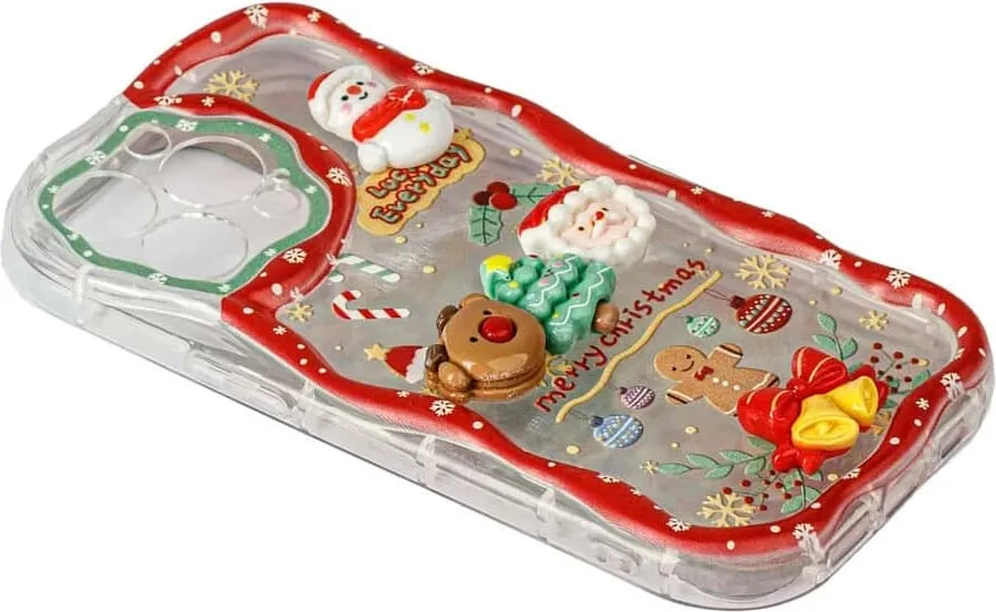 Fotroll për telefon TECH TIME Christmas Edition Red (IP15) - 3