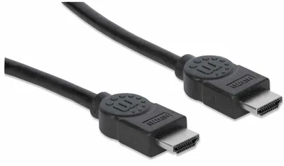Kabllo Manhattan 306126, Hdmi, 3m, e zezë - 2