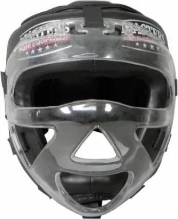 Helmetë për boksim Masters, unisex, e zezë - 1