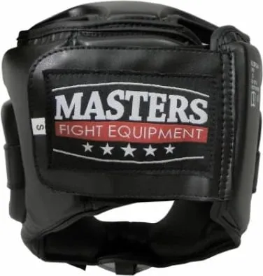 Helmetë për boksim Masters, unisex, e zezë - 6