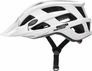 Helmetë për bicikletë Meteor, unisex, e bardhë