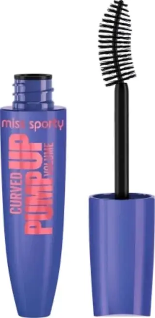 Maskarë për femra Miss Sporty Pump Up Booster Curved Volume 001 Black 12ml