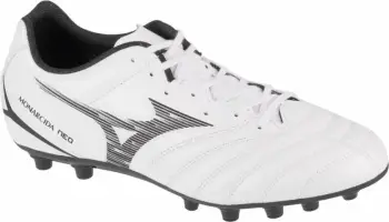 Atlete futbolli Mizuno Monarcida Neo III Select AG M P1GA242609, për fushë me bar, e bardhë