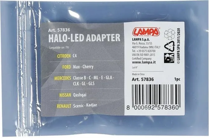 Adapter I Lampes Cit, Ford, Merc, Nissan, Renault - 2