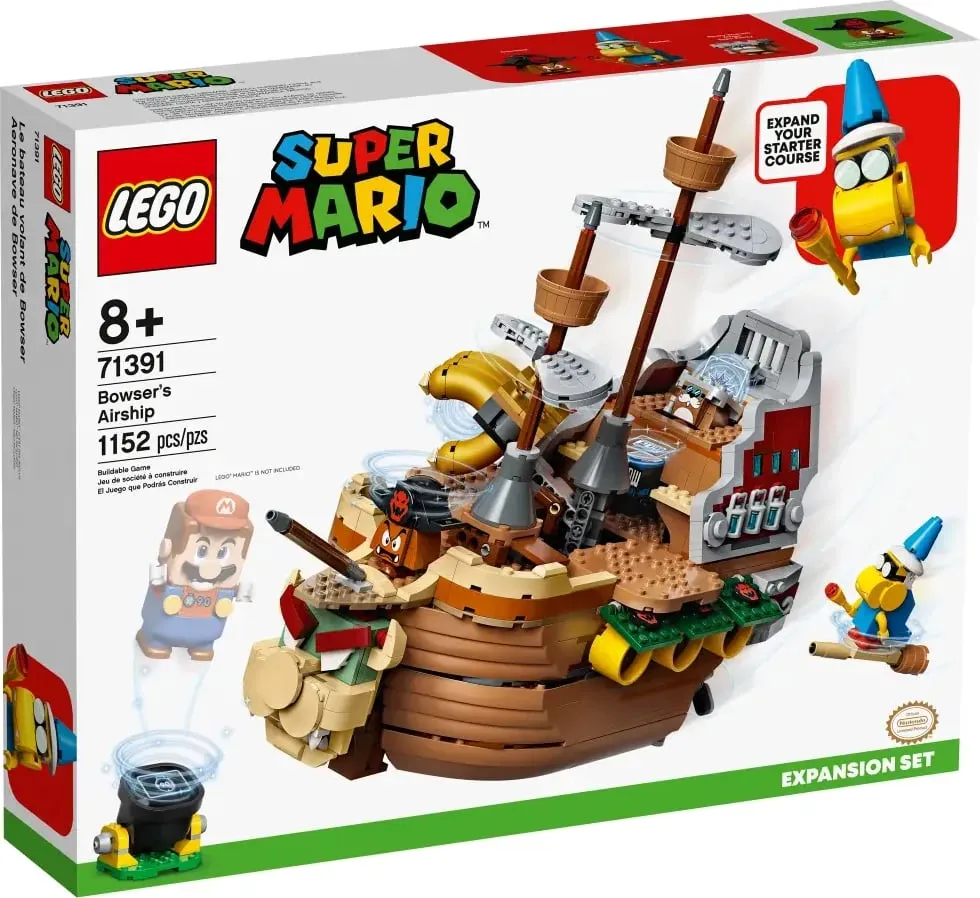 Lego Bowser Airship Super Mario - 1