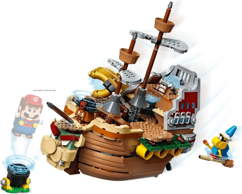 Lego Bowser Airship Super Mario - 2