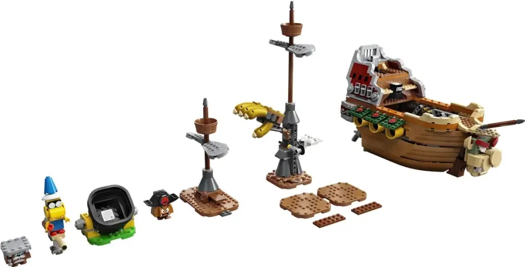 Lego Bowser Airship Super Mario - 3