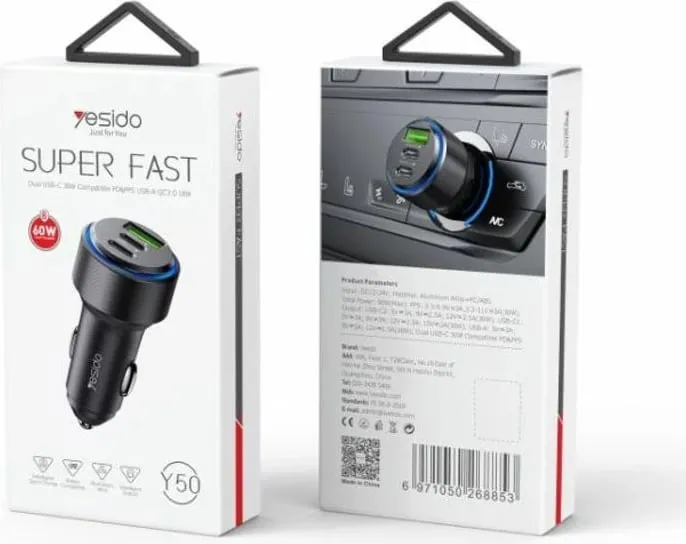 Mbushes Usb X1 Dhe Type-c X2 30w Fast - 1