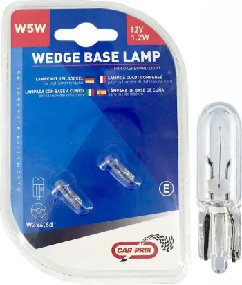 Lampa 12v 1.2w Pa Fasung W2x4.6d Blister