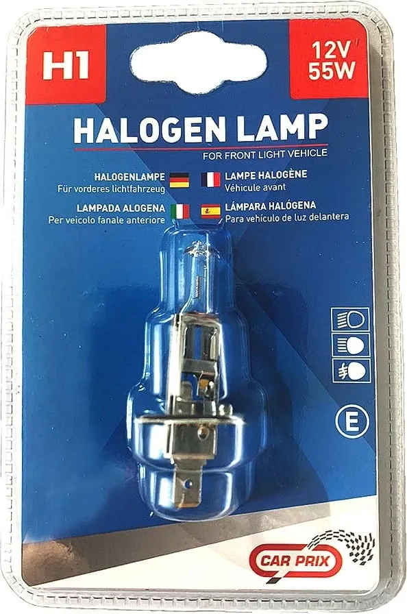 Lampa H1 12v 55w, Pk22s, Carprix - 1