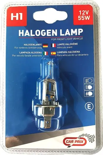 Lampa H1 12v 55w, Pk22s, Carprix