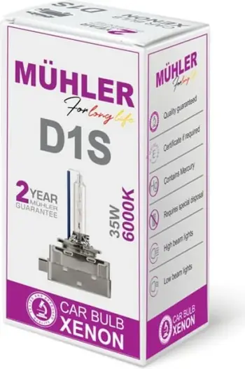 Lampa D1s 6000k Kuti Muhler