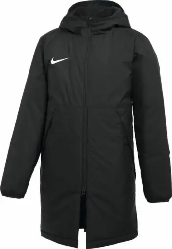 Xhaketë dimri për fëmijë Nike Team Park 20 Jr CW6158-010, e papërshkueshme nga uji, me zinxhir të plotë, e zezë